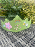 Bee Happy Felt Crown