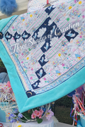 Peter Rabbit quilt with text watermark