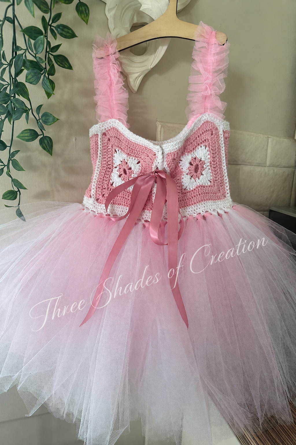 Pink dress back gallery watermark
