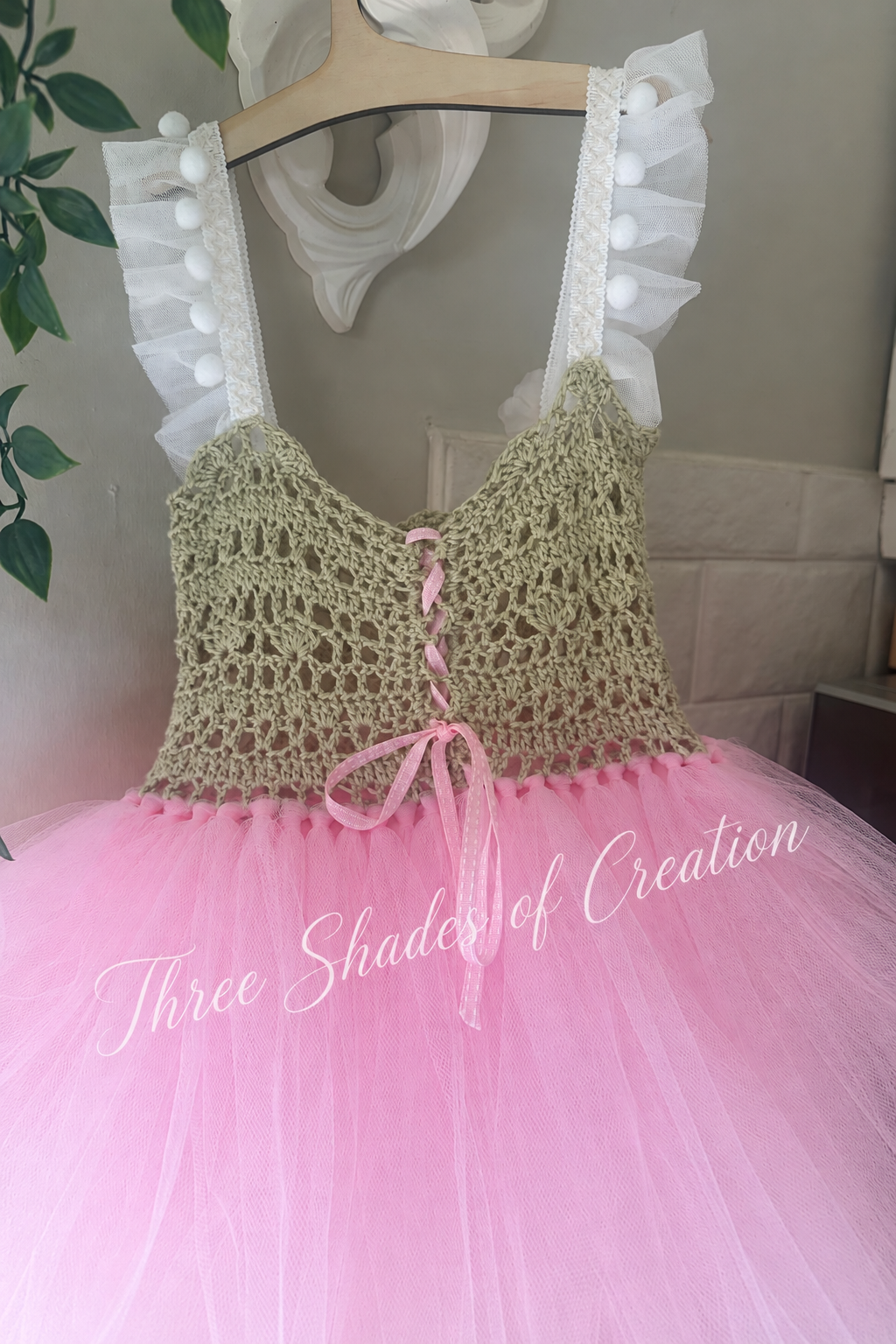Sage green dress back gallery watermark